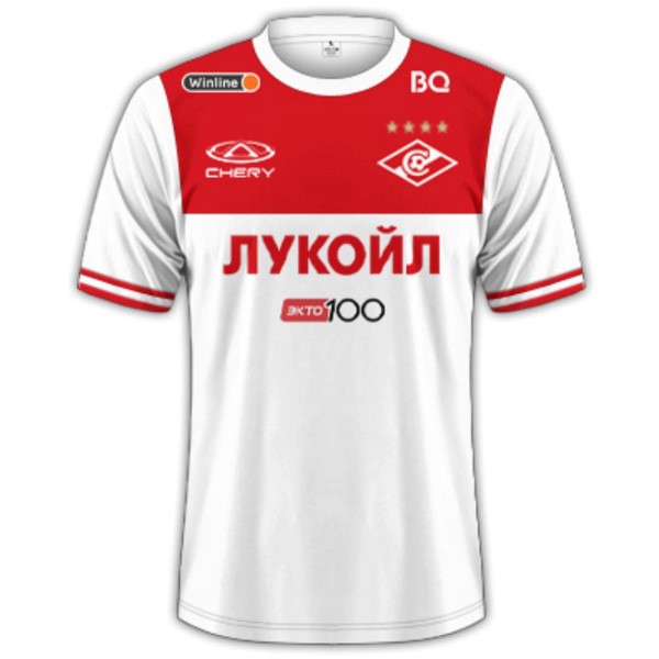 Tailandia Camiseta Spartak Moscow Replica Segunda Ropa 2023/24